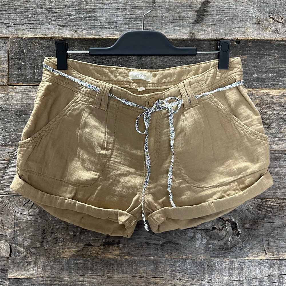 Aerie Shorts with Floral Tie, NEVER WORN!